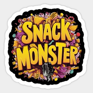 SNACK MONSTER Sticker